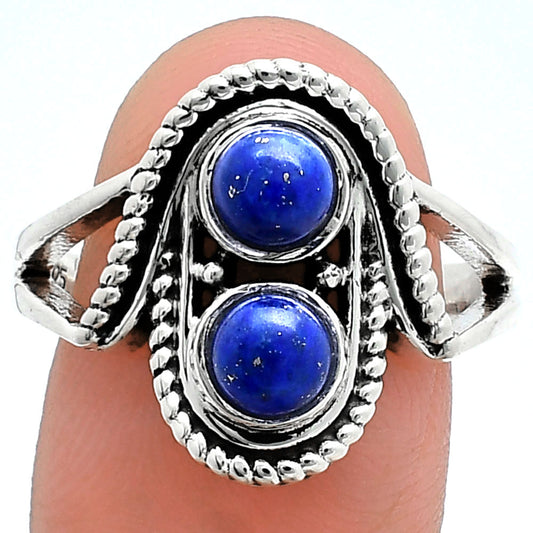 Natural Lapis Lazuli - Afghanistan Ring size-8.5 R-1027 SDR247786