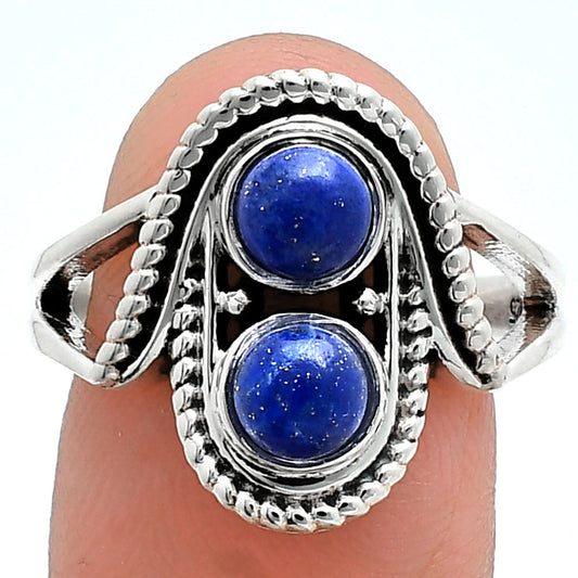 Natural Lapis Lazuli - Afghanistan Ring size-7.5 R-1027 SDR247788