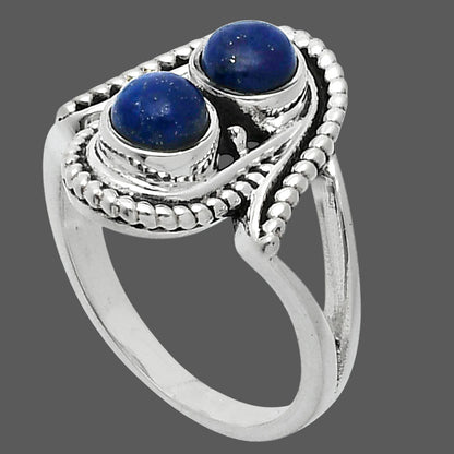 Natural Lapis Lazuli - Afghanistan Ring size-7.5 R-1027 SDR247788