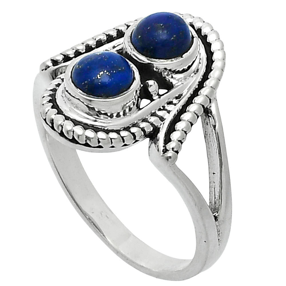 Natural Lapis Lazuli - Afghanistan Ring size-8 R-1027 SDR247789