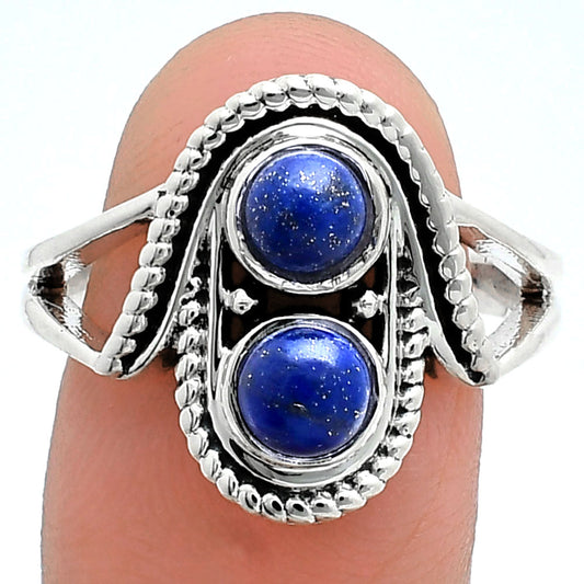 Natural Lapis Lazuli - Afghanistan Ring size-8.5 R-1027 SDR247790
