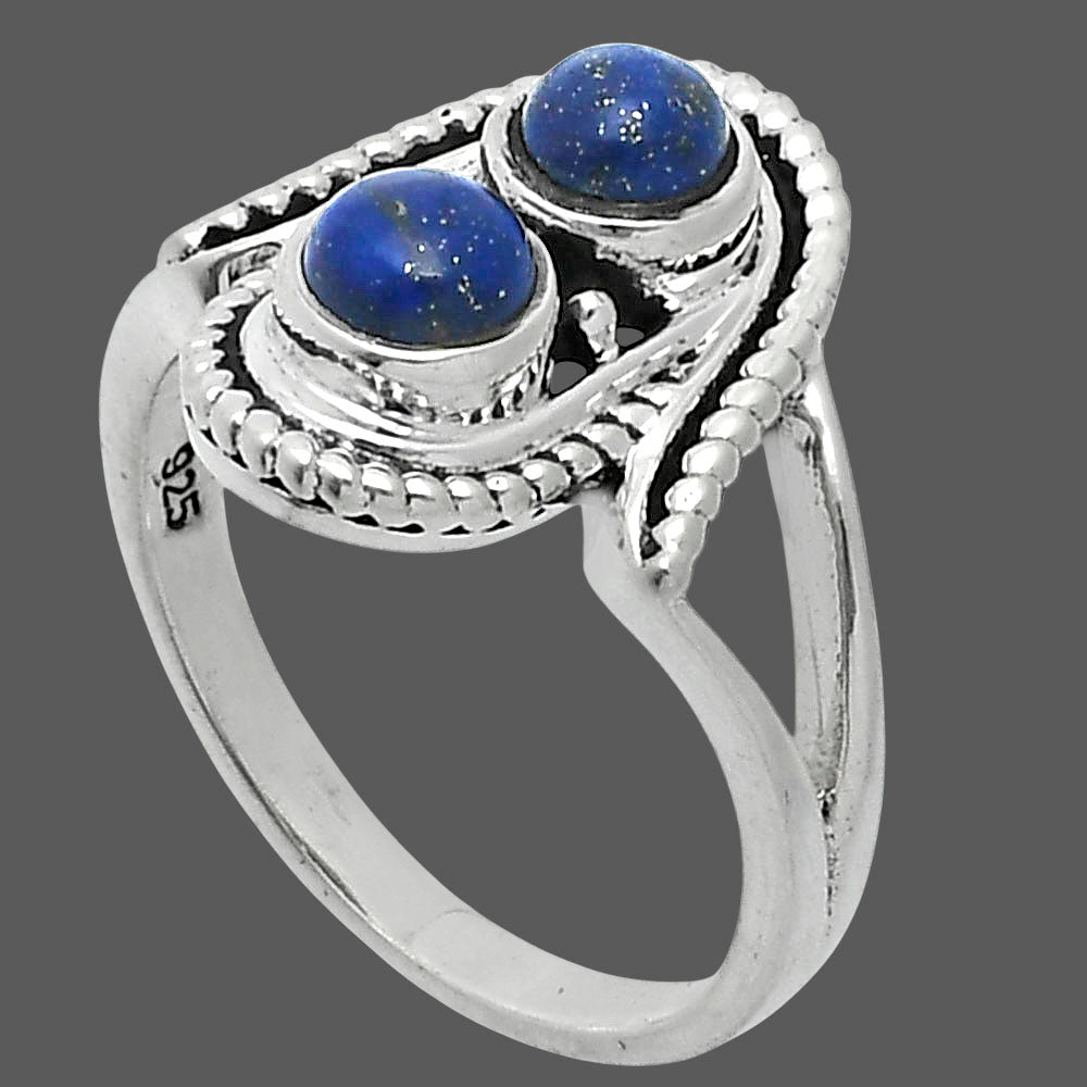 Natural Lapis Lazuli - Afghanistan Ring size-8.5 R-1027 SDR247790