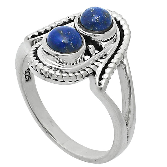 Natural Lapis Lazuli - Afghanistan Ring size-8.5 R-1027 SDR247790