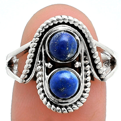 Natural Lapis Lazuli - Afghanistan Ring size-7.5 R-1027 SDR247793