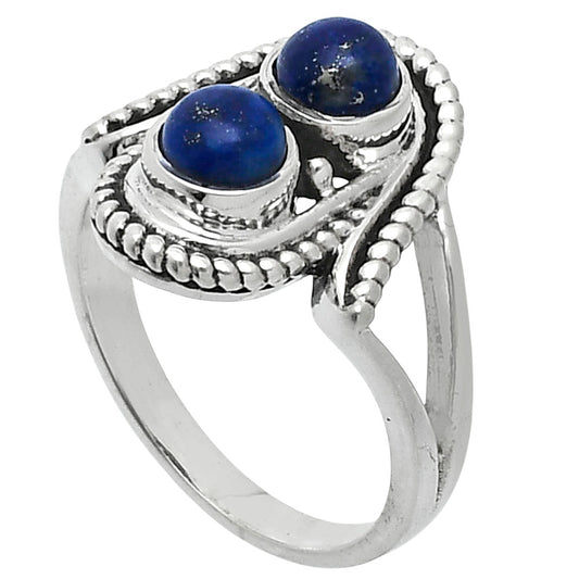 Natural Lapis Lazuli - Afghanistan Ring size-7.5 R-1027 SDR247793