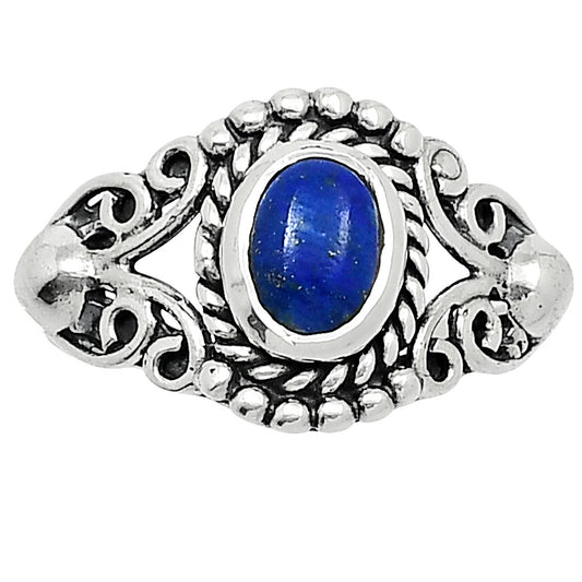 Natural Lapis Lazuli - Afghanistan Ring size-7.5 R-1358 SDR247869