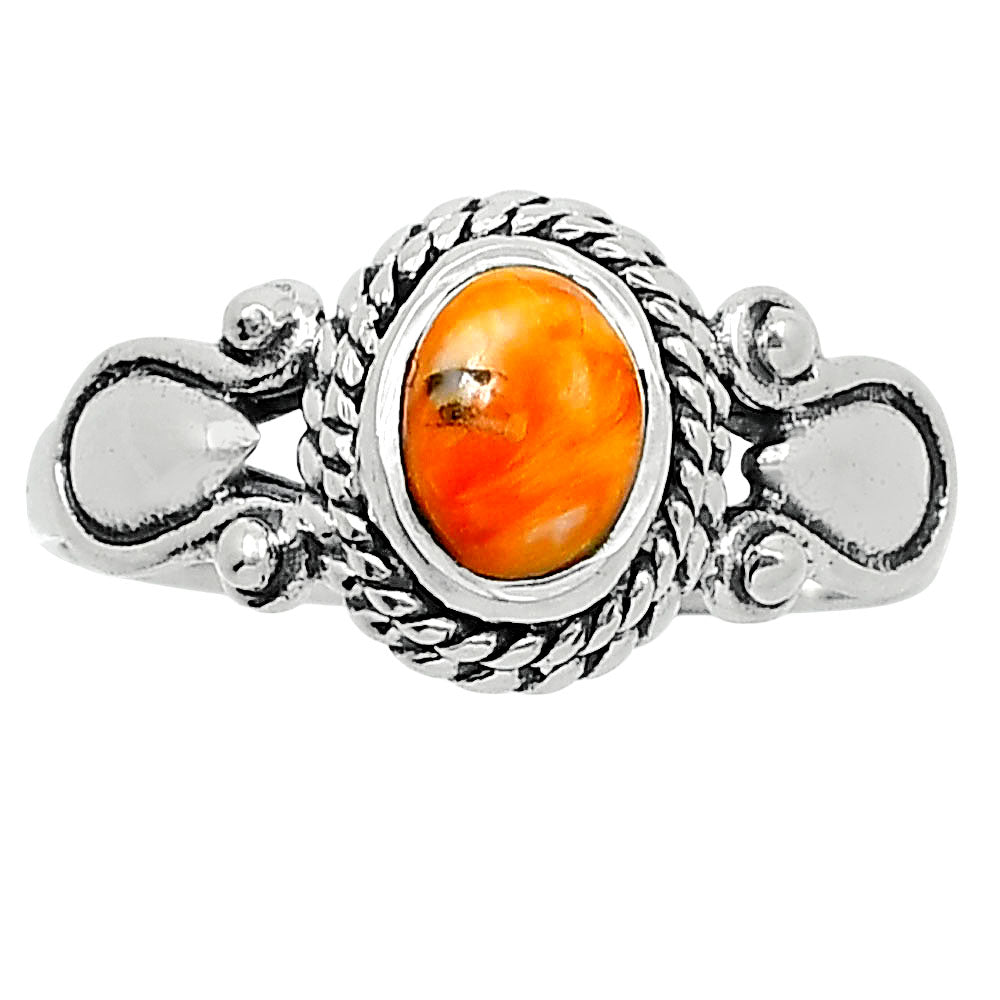 Spiny Oyster Turquoise - Arizona Ring size-8.5 R-1345 SDR247886