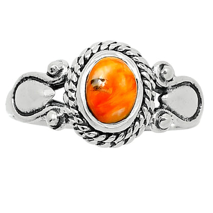 Spiny Oyster Turquoise - Arizona Ring size-8.5 R-1345 SDR247886