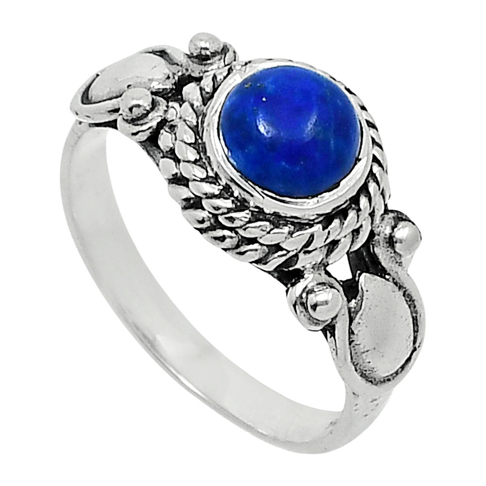 Natural Lapis Lazuli - Afghanistan Ring size-6 R-1345 SDR247890
