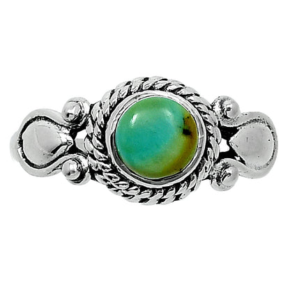 Natural Rare Turquoise Nevada Aztec Mt Ring size-8 R-1345 SDR247922