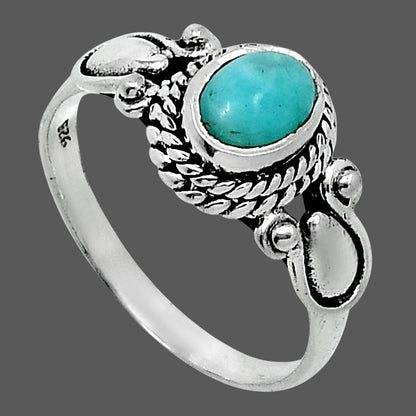 Natural Paraiba Amazonite Ring size-8 R-1345 SDR247933