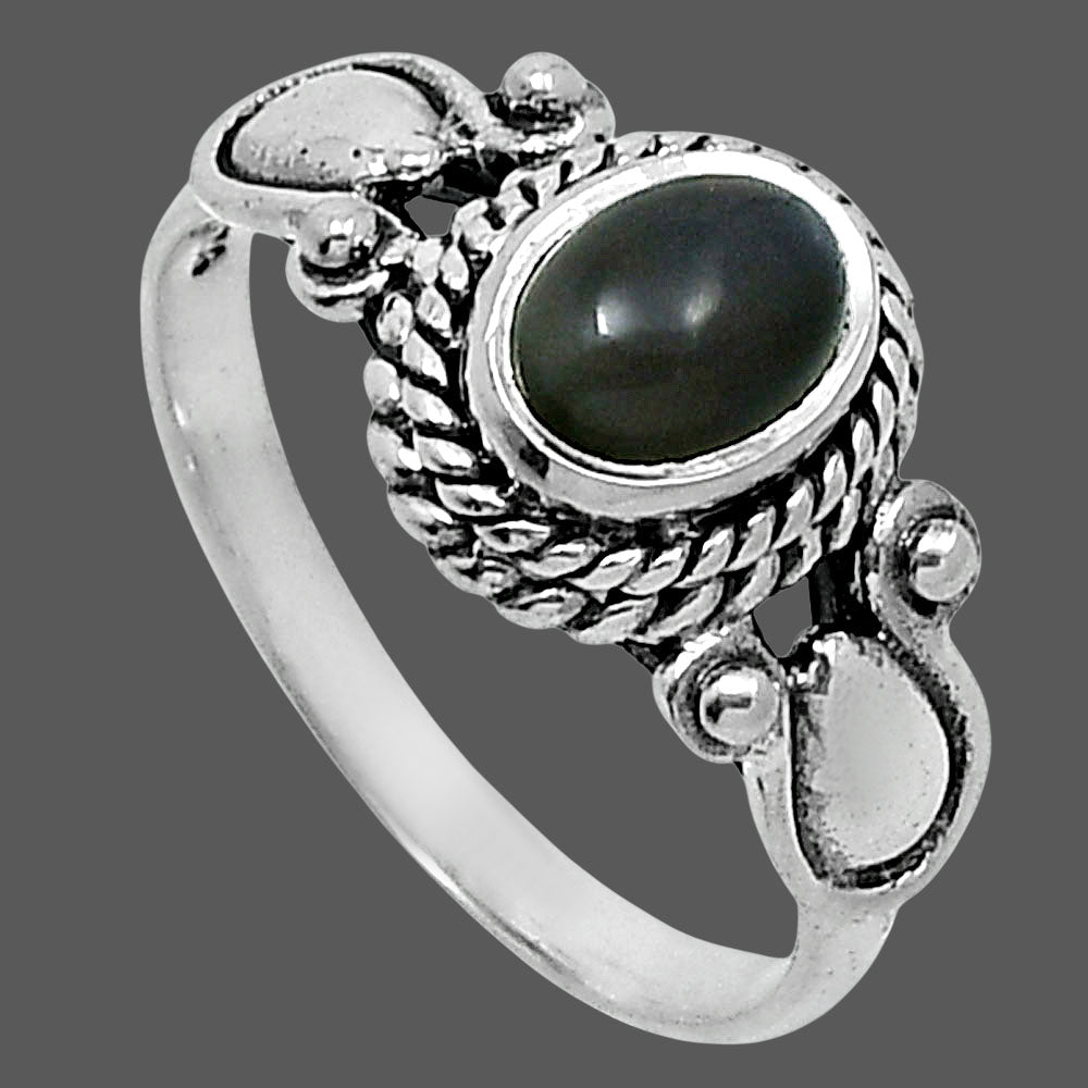 Natural Gray Moonstone Ring size-7 R-1345 SDR247936
