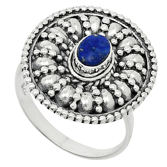 Natural Lapis Lazuli - Afghanistan Ring size-7 R-1691 SDR247971