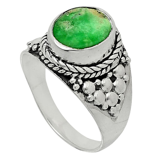 Natural Utah Variscite Ring size-7 R-1277 SDR248082