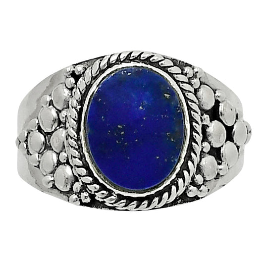 Natural Lapis Lazuli - Afghanistan Ring size-8 R-1277 SDR248084