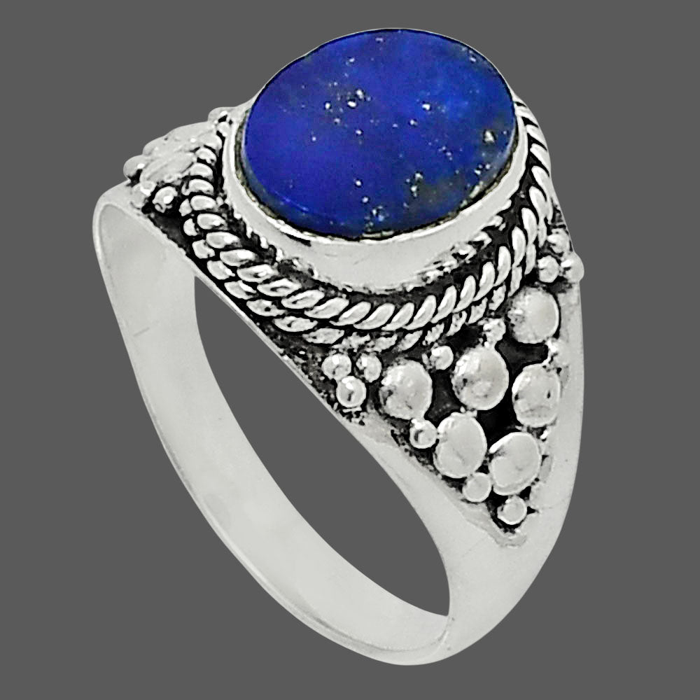 Natural Lapis Lazuli - Afghanistan Ring size-8 R-1277 SDR248084
