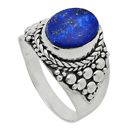 Natural Lapis Lazuli - Afghanistan Ring size-7 R-1277 SDR248089
