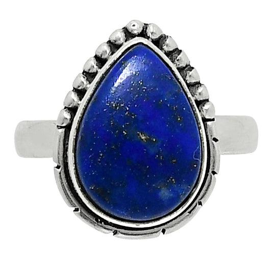 Natural Lapis Lazuli - Afghanistan Ring size-7 R-1151 SDR248151