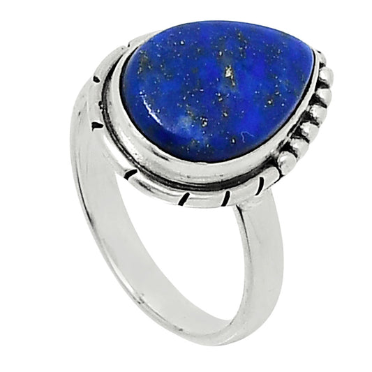 Natural Lapis Lazuli - Afghanistan Ring size-7 R-1151 SDR248151