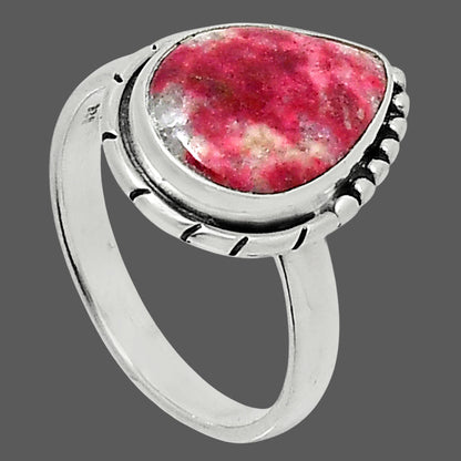 Natural Pink Thulite - Norway Ring size-8 R-1151 SDR248161
