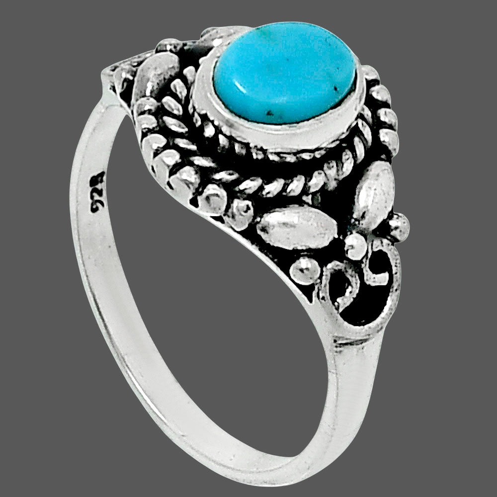 Sleeping Beauty Turquoise - USA Ring size-7.5 R-1286 SDR248202
