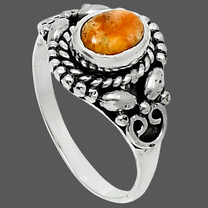 Natural Coral Jasper Ring size-7 R-1286 SDR248211