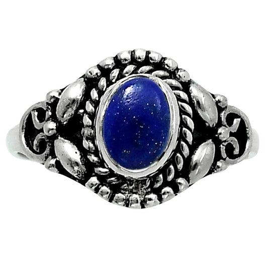 Natural Lapis Lazuli - Afghanistan Ring size-8 R-1286 SDR248214