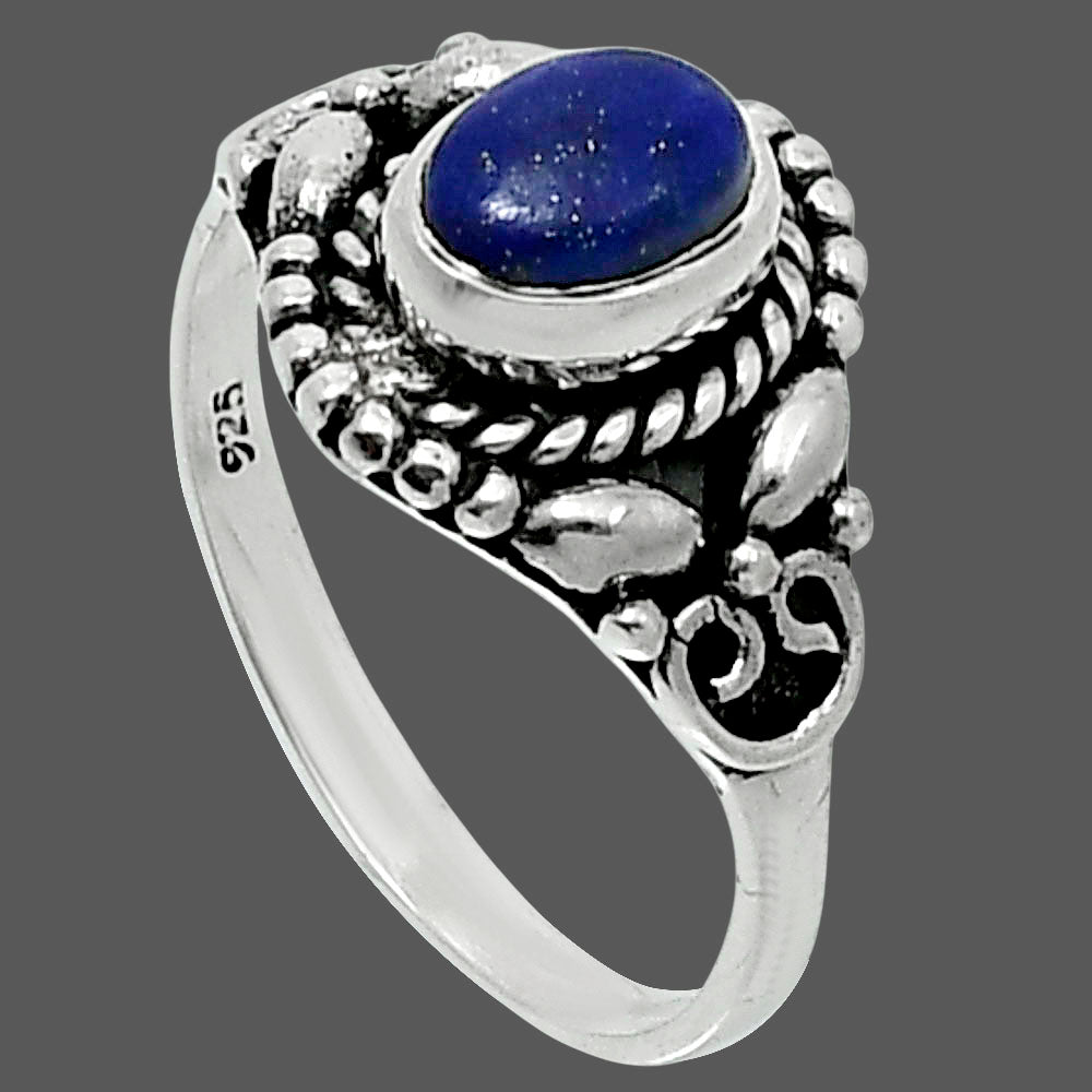 Natural Lapis Lazuli - Afghanistan Ring size-8 R-1286 SDR248214