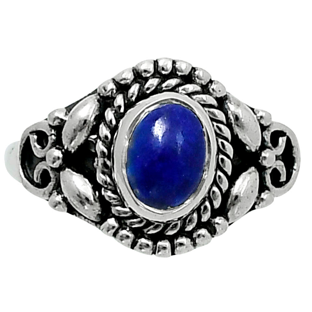 Natural Lapis Lazuli - Afghanistan Ring size-7 R-1286 SDR248217