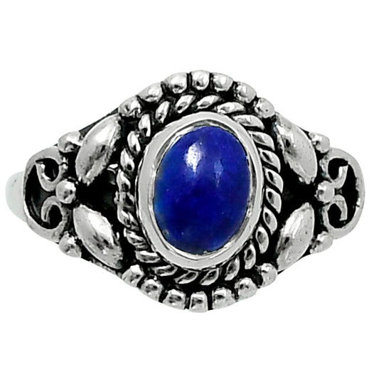 Natural Lapis Lazuli - Afghanistan Ring size-7 R-1286 SDR248217