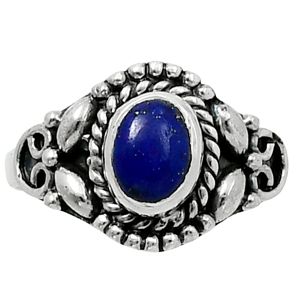 Natural Lapis Lazuli - Afghanistan Ring size-7 R-1286 SDR248221