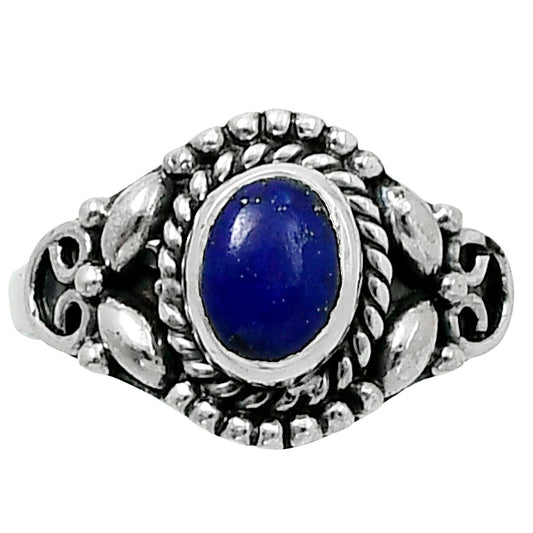 Natural Lapis Lazuli - Afghanistan Ring size-7 R-1286 SDR248221