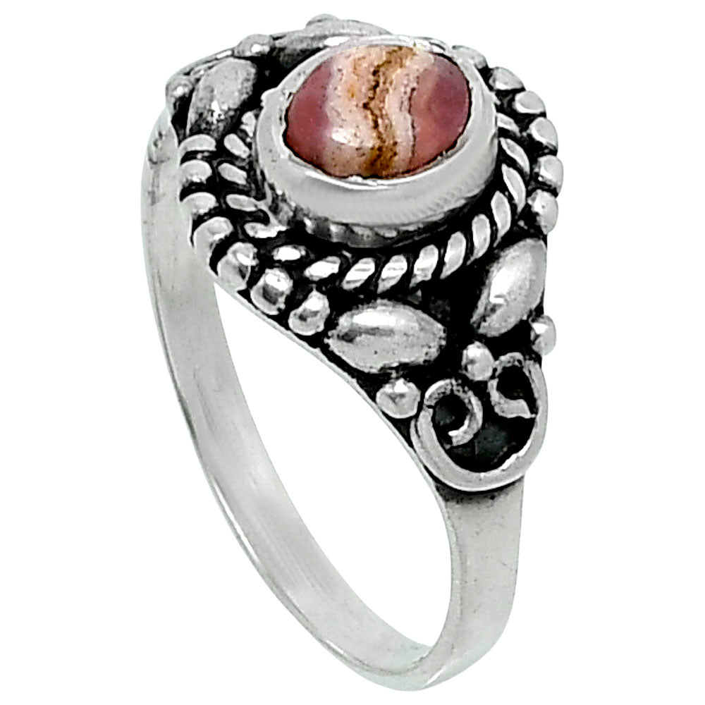Natural Rhodochrosite Argentina Ring size-8.5 R-1286 SDR248244