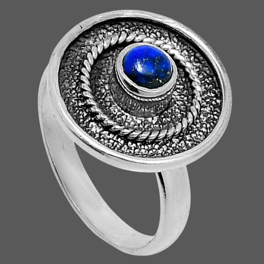 Natural Lapis Lazuli - Afghanistan Ring size-7.5 R-1439 SDR248251