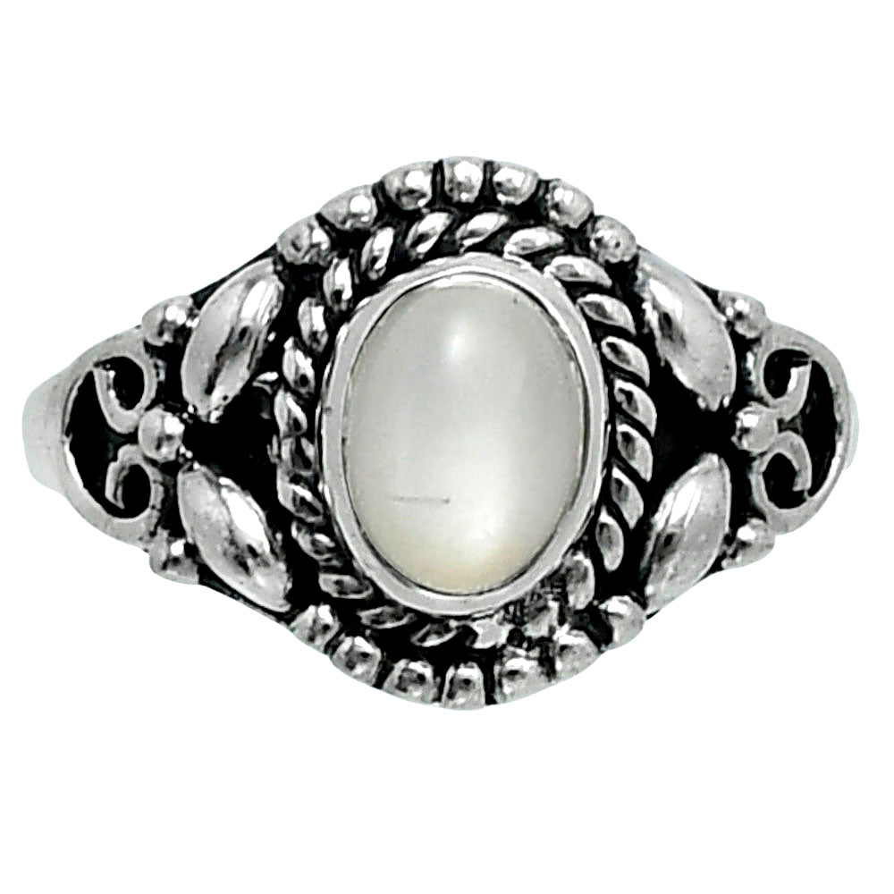 Natural Srilankan Moonstone Ring size-7 R-1286 SDR248257