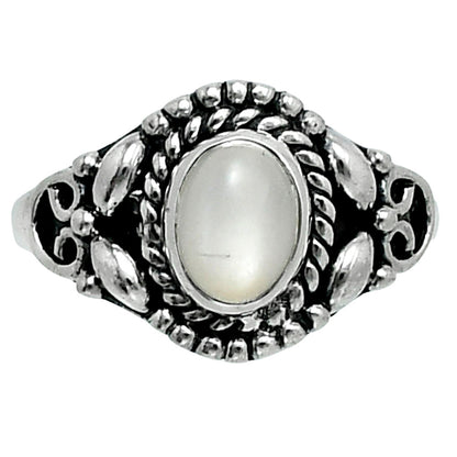 Natural Srilankan Moonstone Ring size-7 R-1286 SDR248257