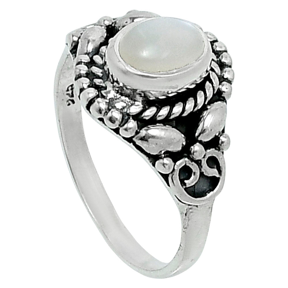 Natural Srilankan Moonstone Ring size-7 R-1286 SDR248257