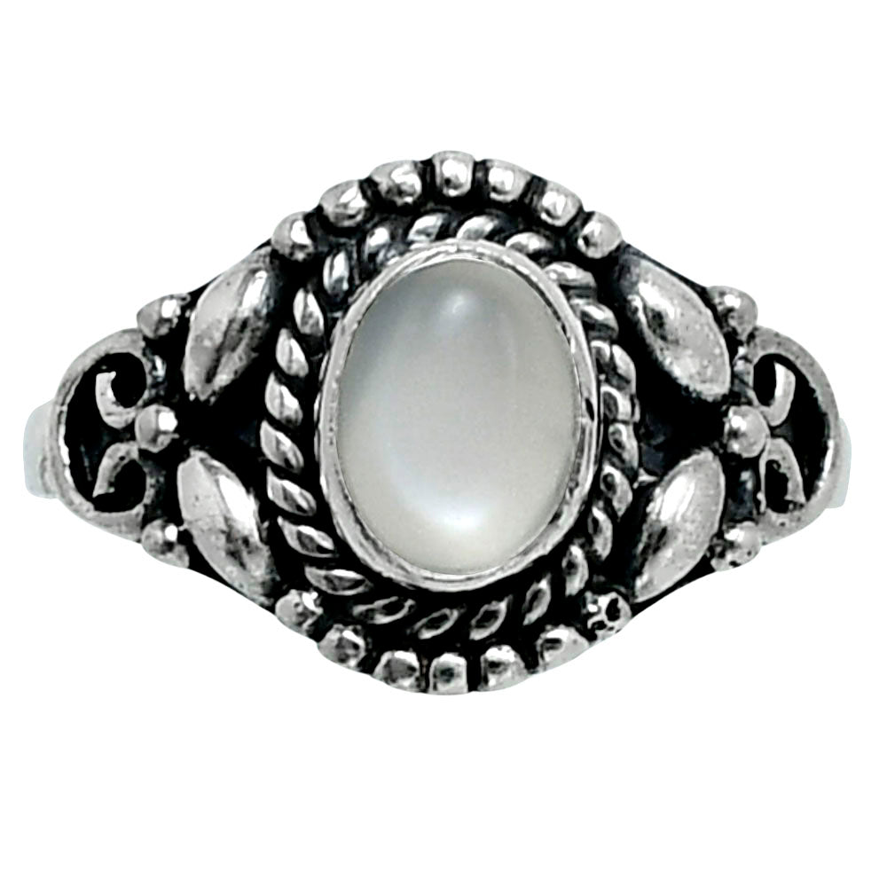 Natural Srilankan Moonstone Ring size-7 R-1286 SDR248258