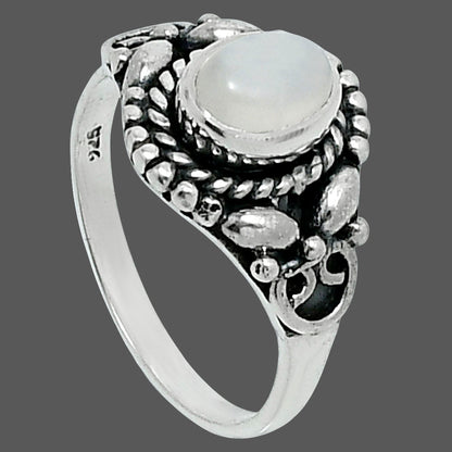 Natural Srilankan Moonstone Ring size-7 R-1286 SDR248258