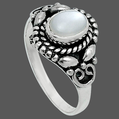 Natural Srilankan Moonstone Ring size-8.5 R-1286 SDR248259
