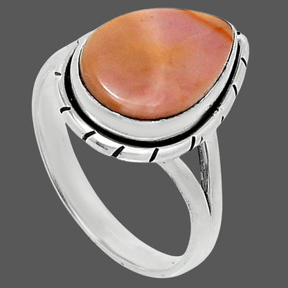 Natural Red Mookaite Ring size-8 R-1012 SDR248326