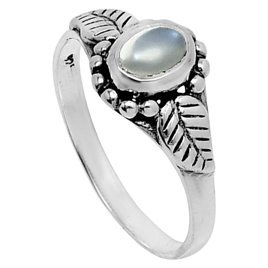 Natural Srilankan Moonstone Ring size-8 R-1404 SDR248391
