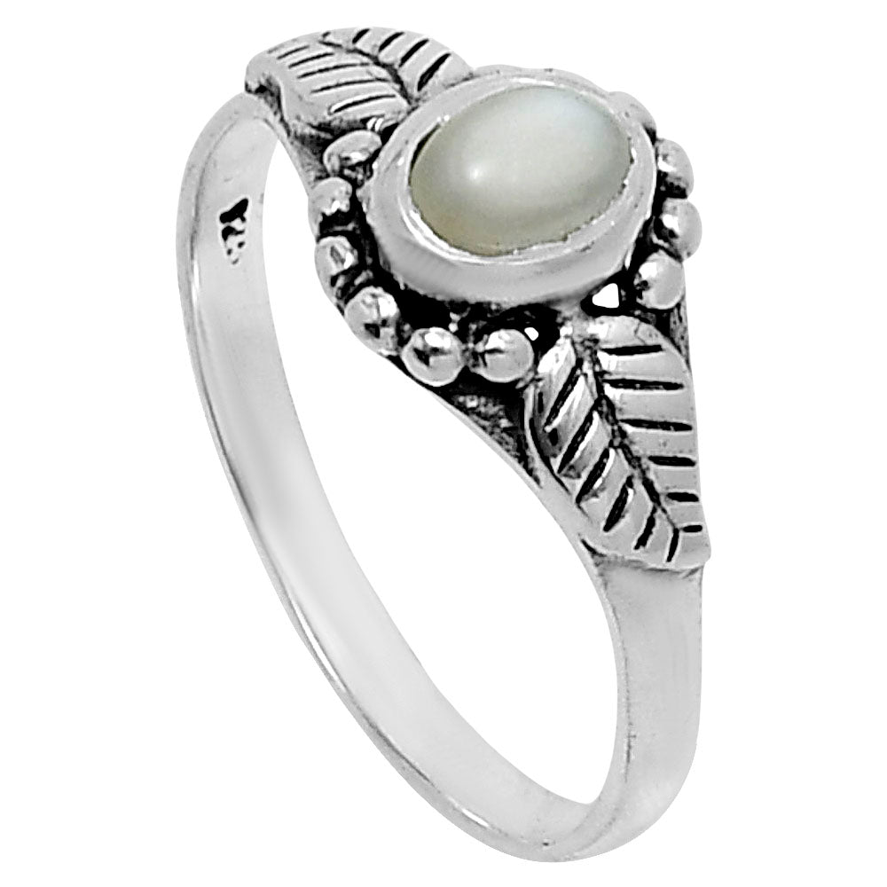 Natural Srilankan Moonstone Ring size-8 R-1404 SDR248439