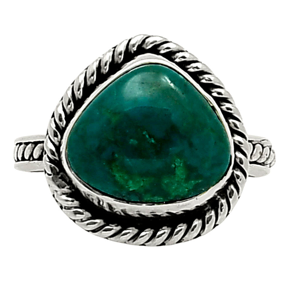 Azurite Chrysocolla Ring size-7 R-1064 SDR248481