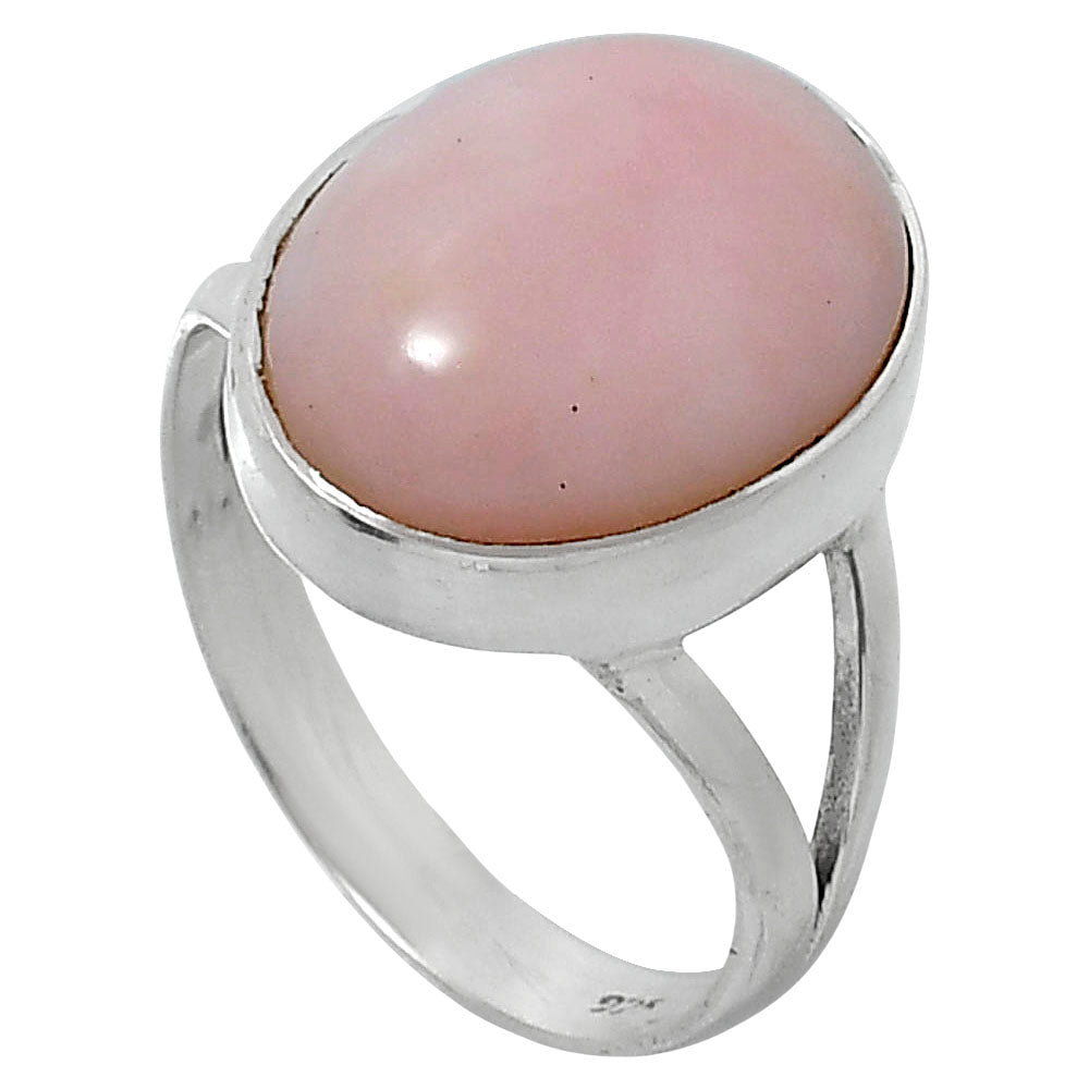Natural Pink Opal - Australia Ring size-7 R-1002 SDR248807
