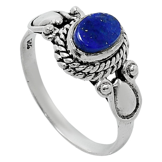 Natural Lapis Lazuli - Afghanistan Ring size-8 R-1345 SDR248825