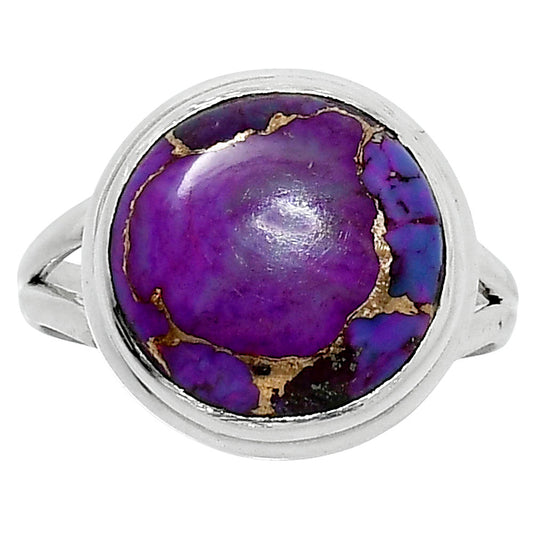 Copper Purple Turquoise - Arizona Ring size-9 R-1008 SDR249016