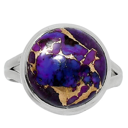 Copper Purple Turquoise - Arizona Ring size-9 R-1008 SDR249017