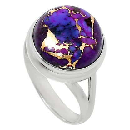 Copper Purple Turquoise - Arizona Ring size-9 R-1008 SDR249017