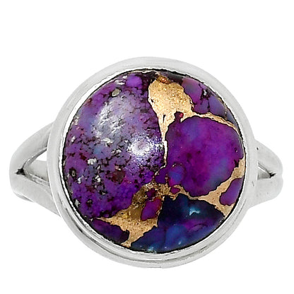 Copper Purple Turquoise - Arizona Ring size-9 R-1008 SDR249019